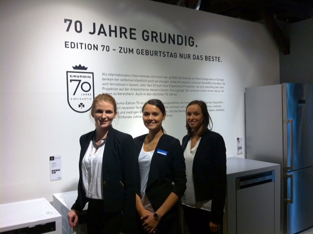 Fair hostesses for Grundig